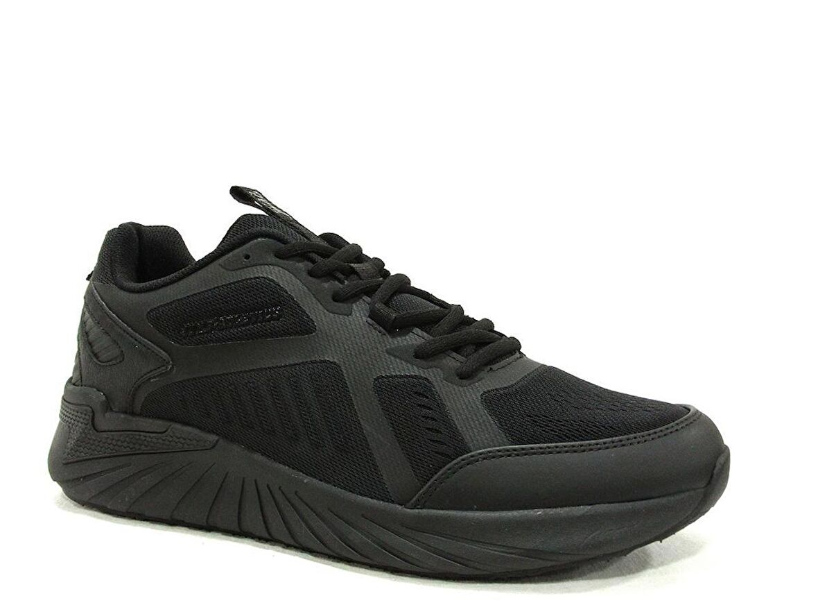 Jump Siyah Sneakers Bağcıklı Spor Ayakkabı