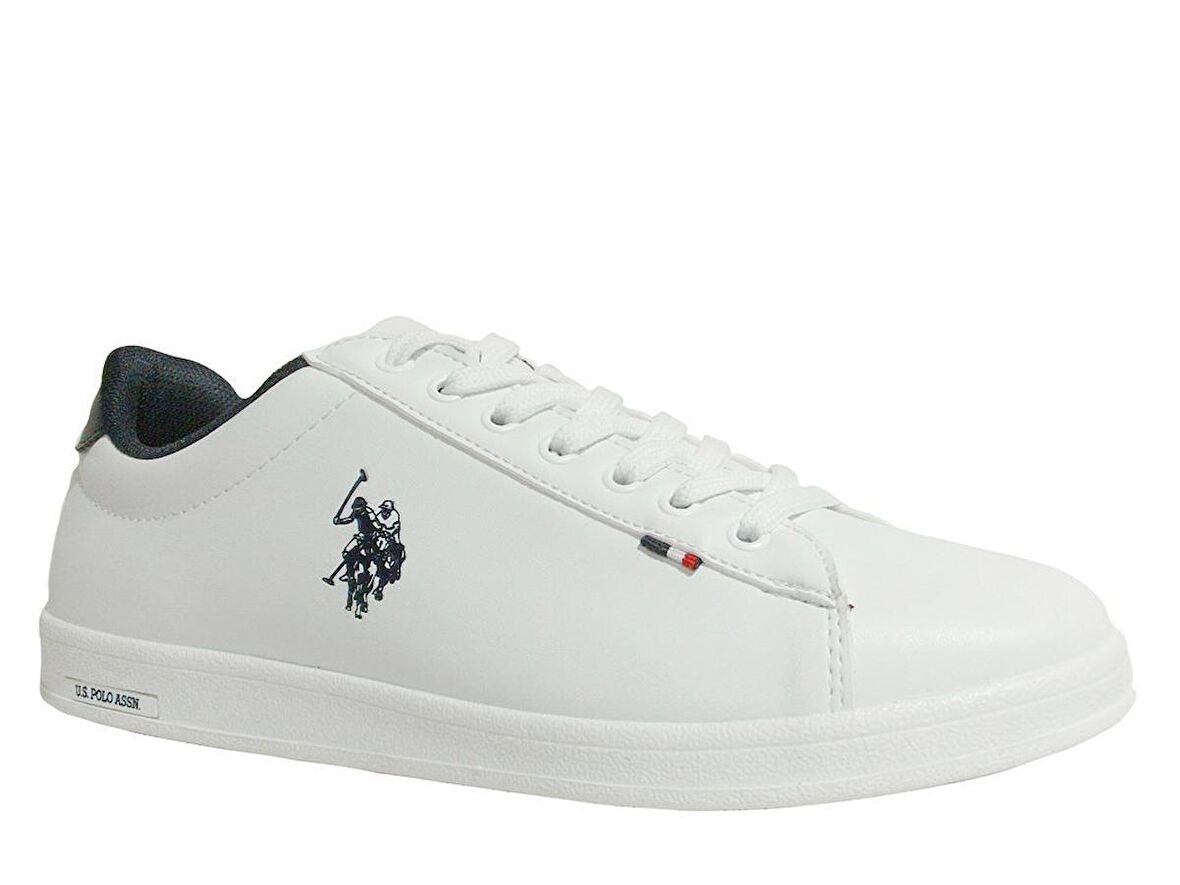 U.S. Polo ASSN. Beyaz Lacivert Sneakers Spor Ayakkabı