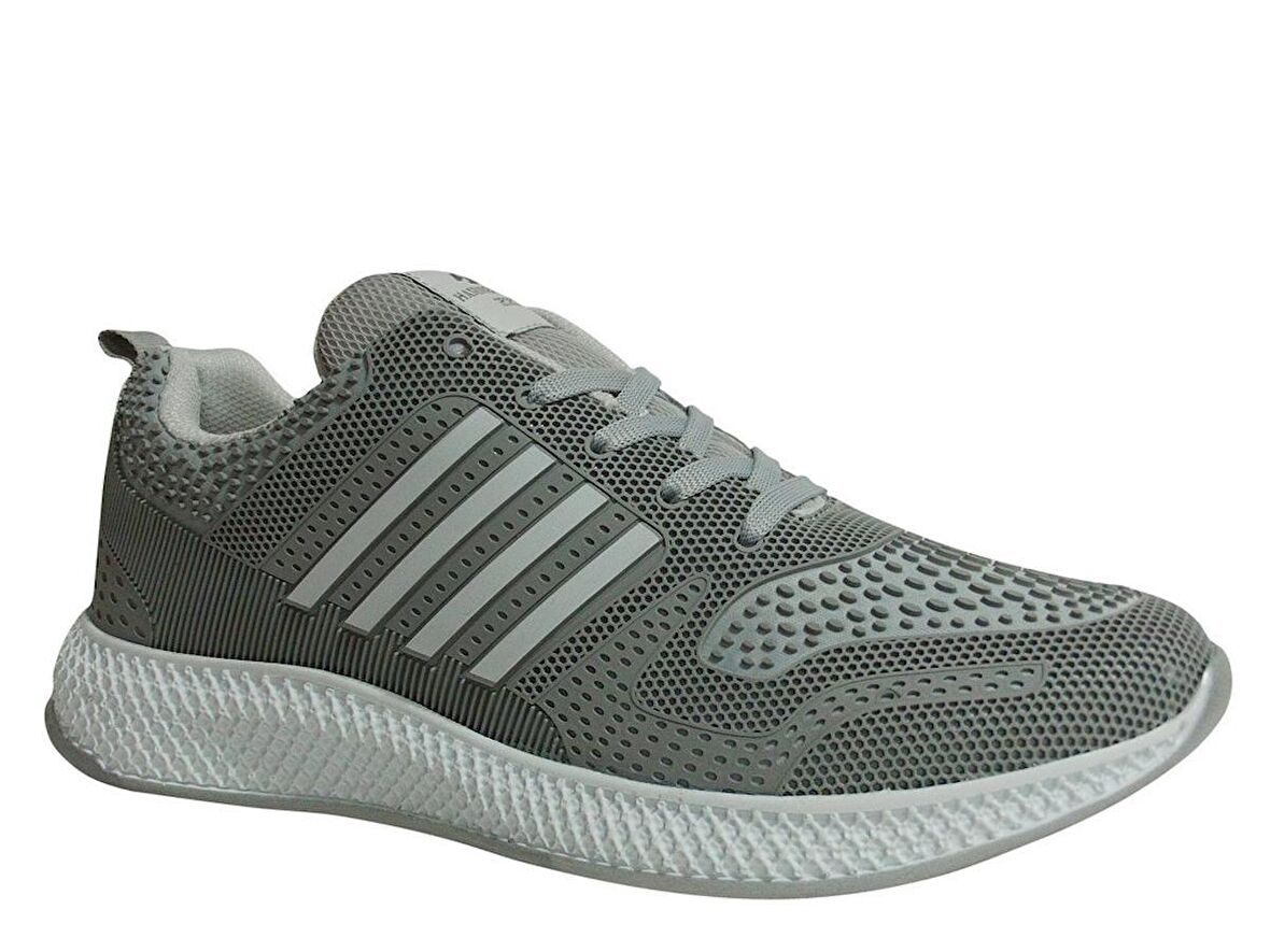Hammer Jack Gri Sneakers Bağcıklı Spor Ayakkabı