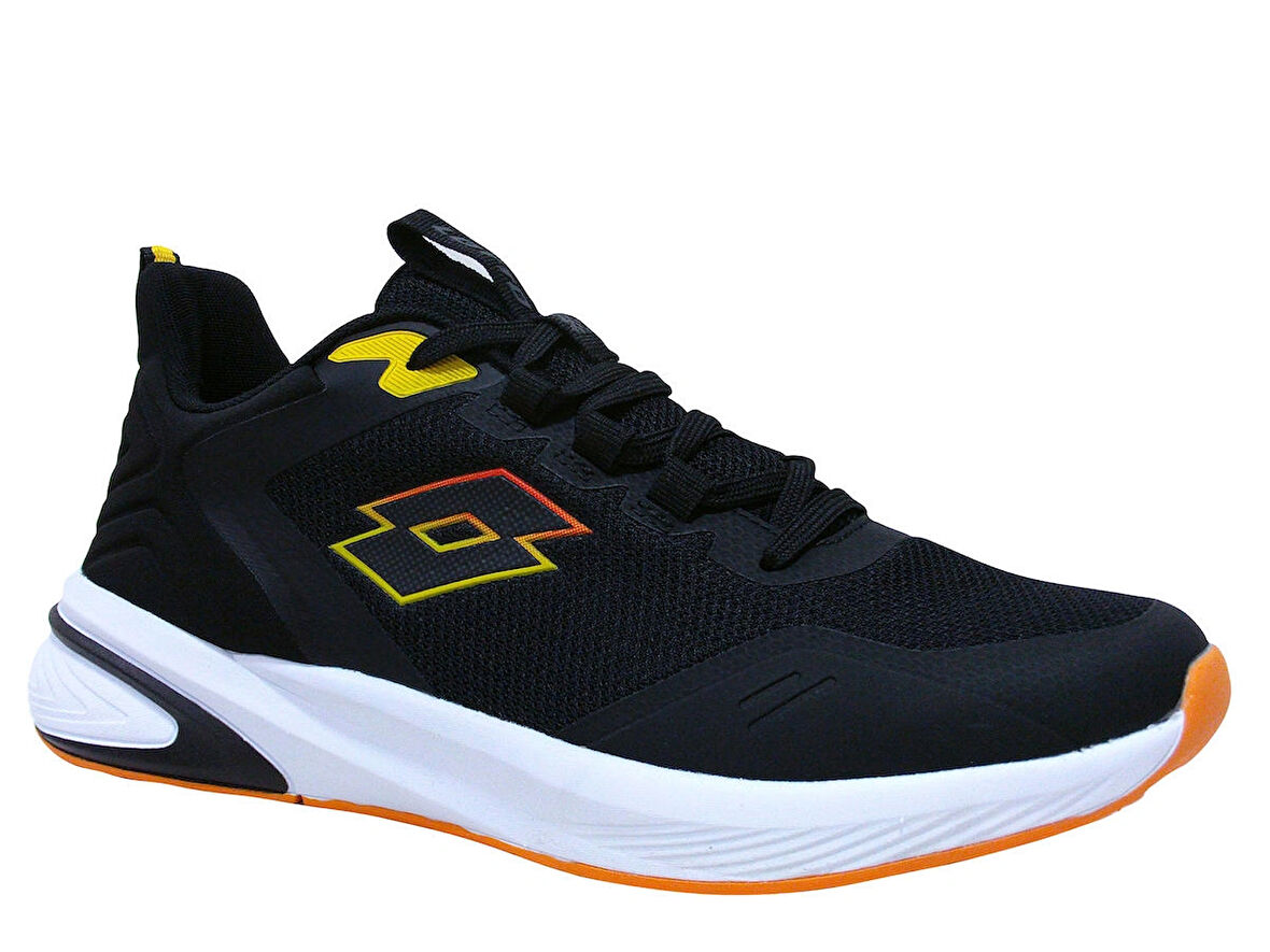 Lotto Siyah Sarı Beyaz Bağcıklı Sneakers Spor Ayakkabı