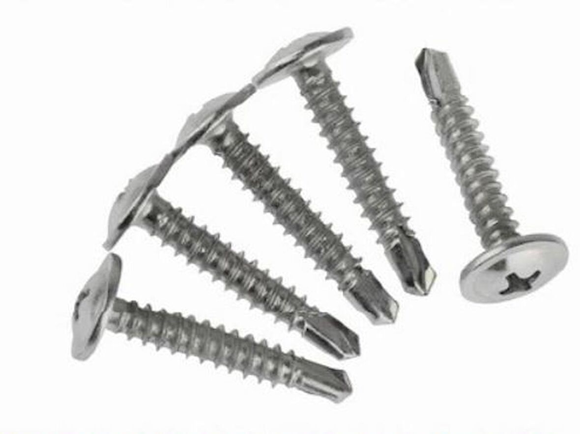 AKDENİZ Rysb Pul Baş Matkap Uçlu Vida 4,8X19 Çinko 500 Adet