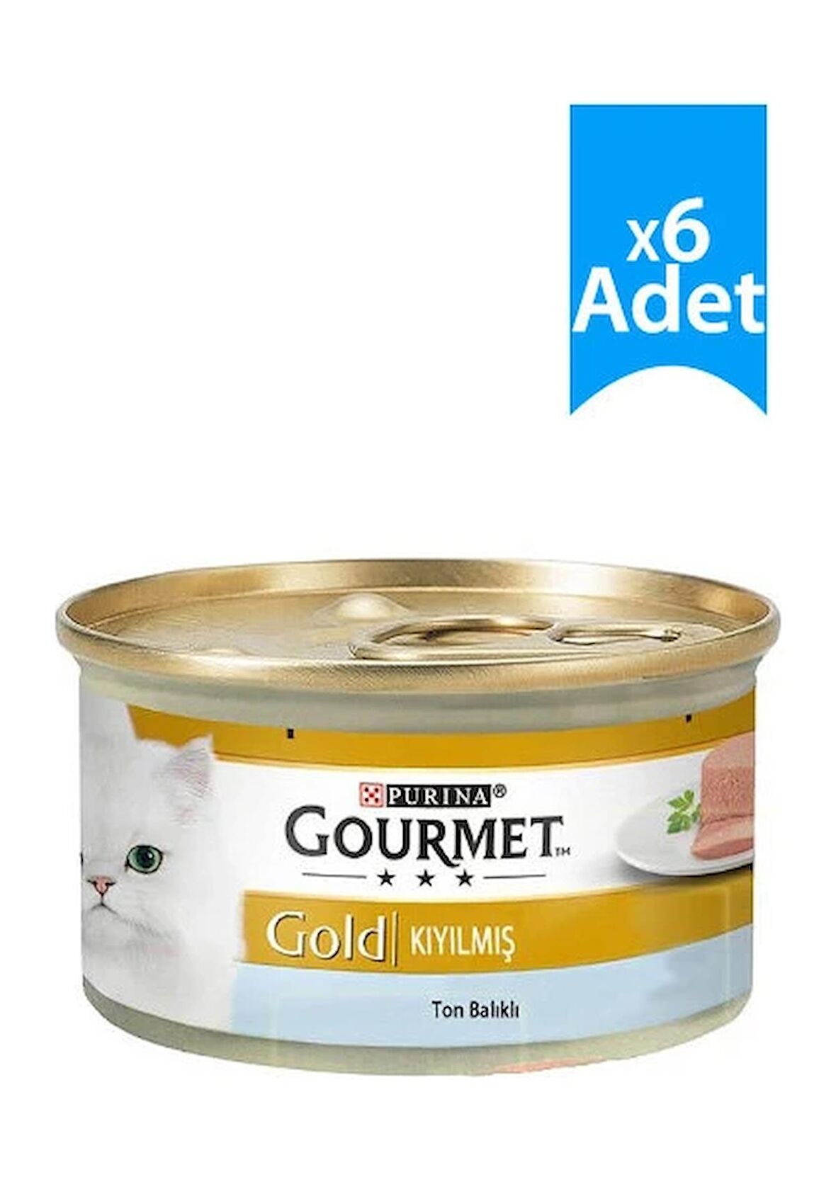 Gourmet Gold Kıyılmış Ton Balıklı Konserve 85 Gr x 6 ADET