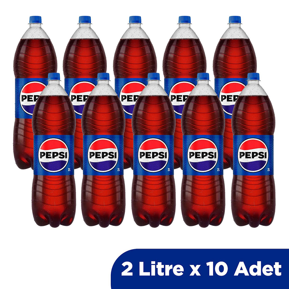 Pepsi Kola 2 Litre x 10 Adet