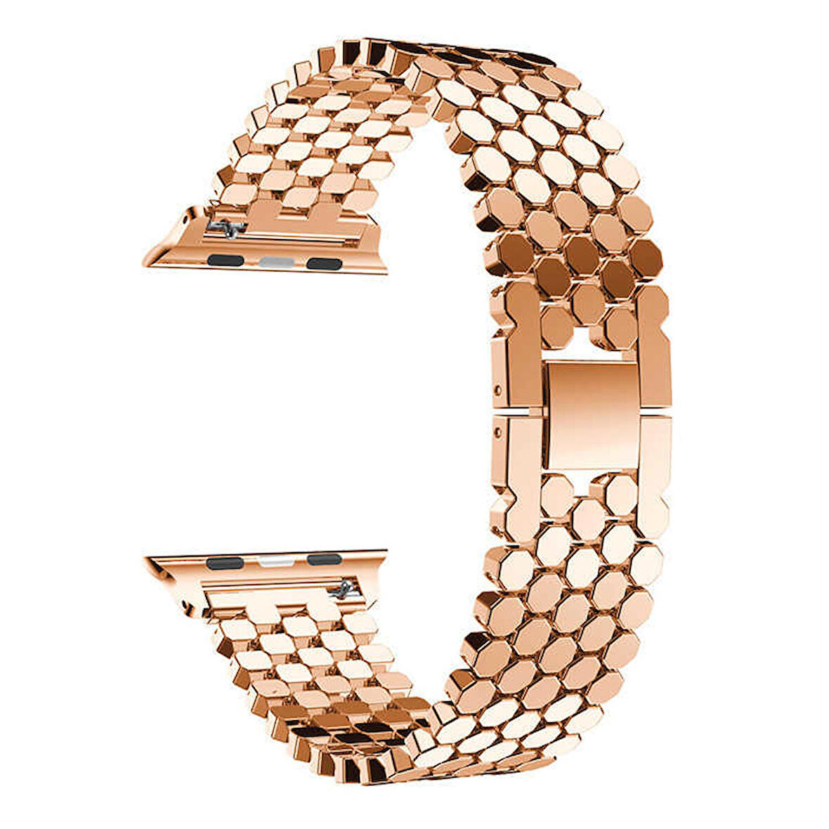 Zore Apple Watch Ultra 49mm Kordon KRD-30 Uyumlu Metal Strap Kayış