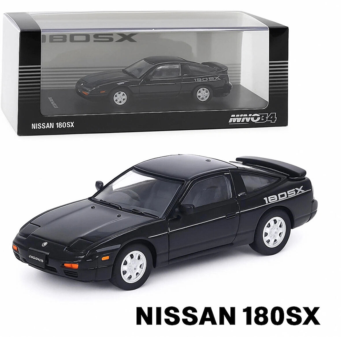 INNO64 Models 1:64 Nissan 180SX Diecast Model Araba 