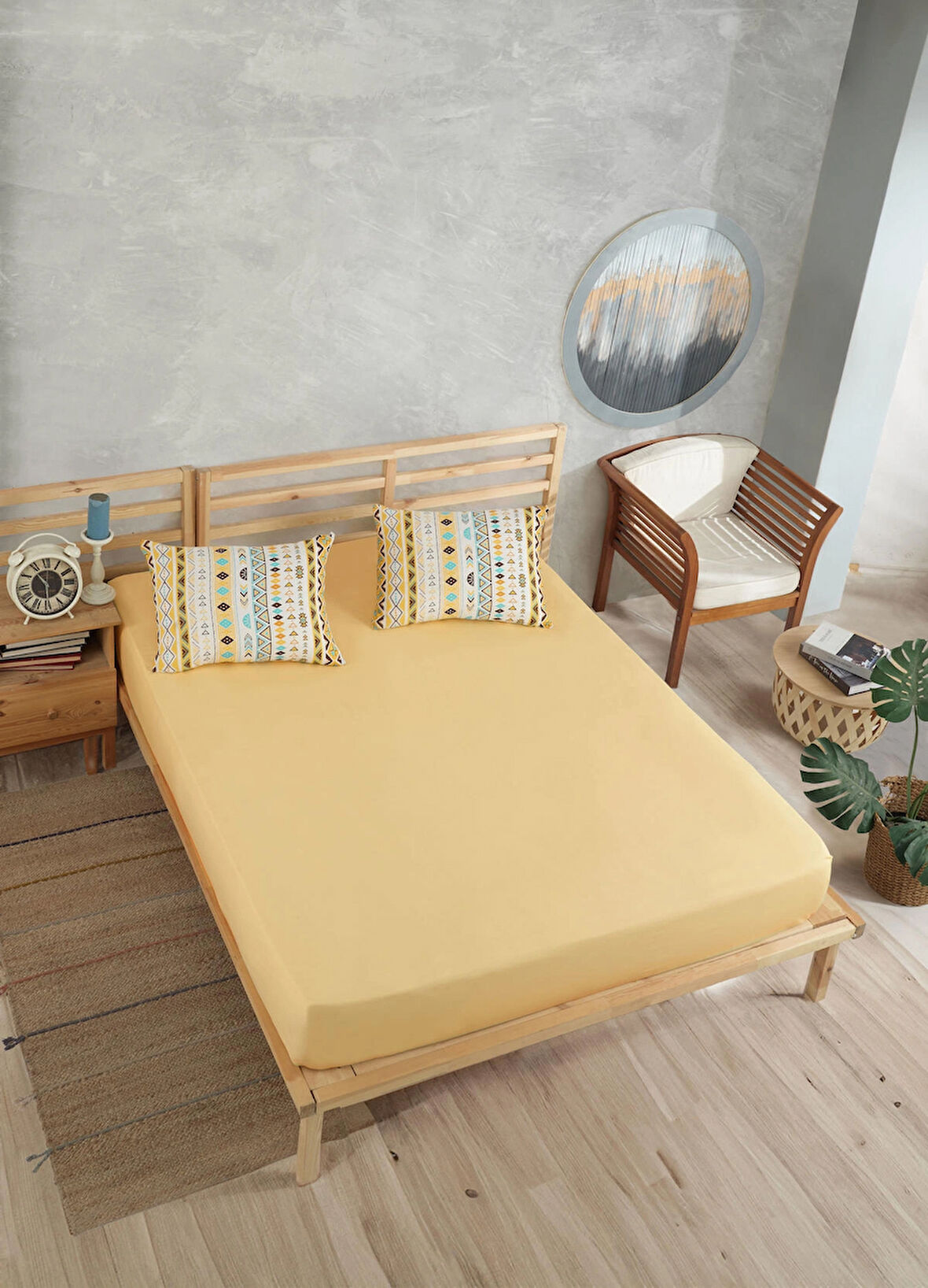 Üntaş Battal Lastikli Çarşaf Takımı