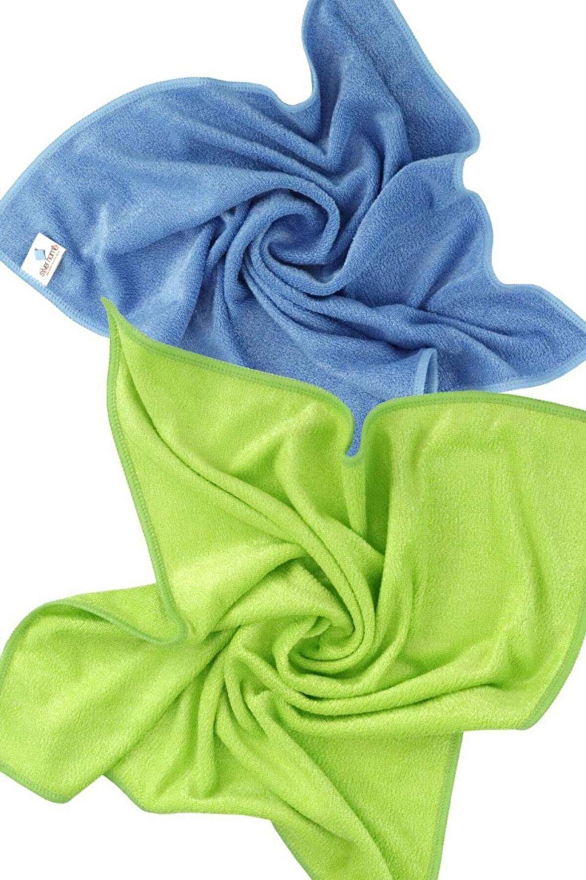 Technow Universal Parlak Doku 2li Mikrofiber 40x40cm Temizlik Bezi 