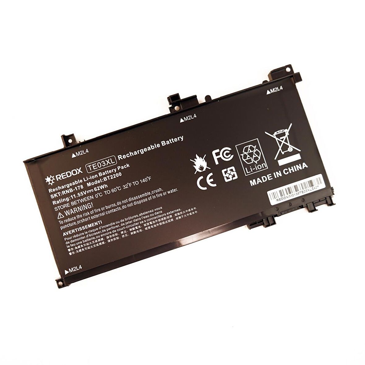 Redox HP TE03XL Notebook Batarya Pil
