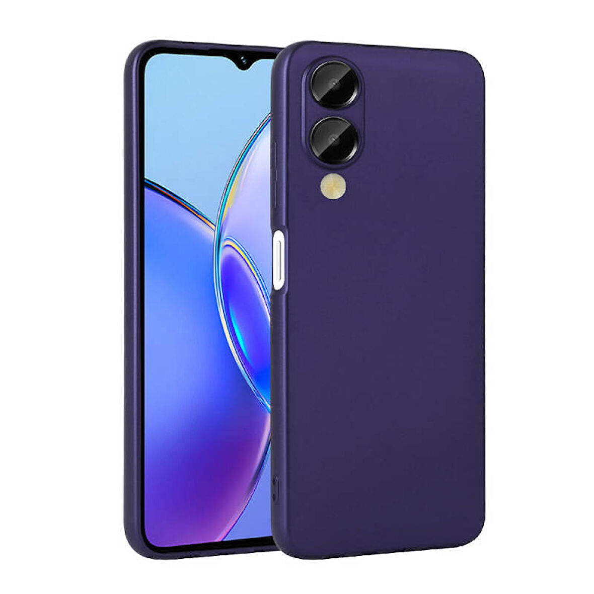 Gpack Vivo Y17S Kılıf Lüx Renkli Premier Kamera Korumalı Mat Silikon
