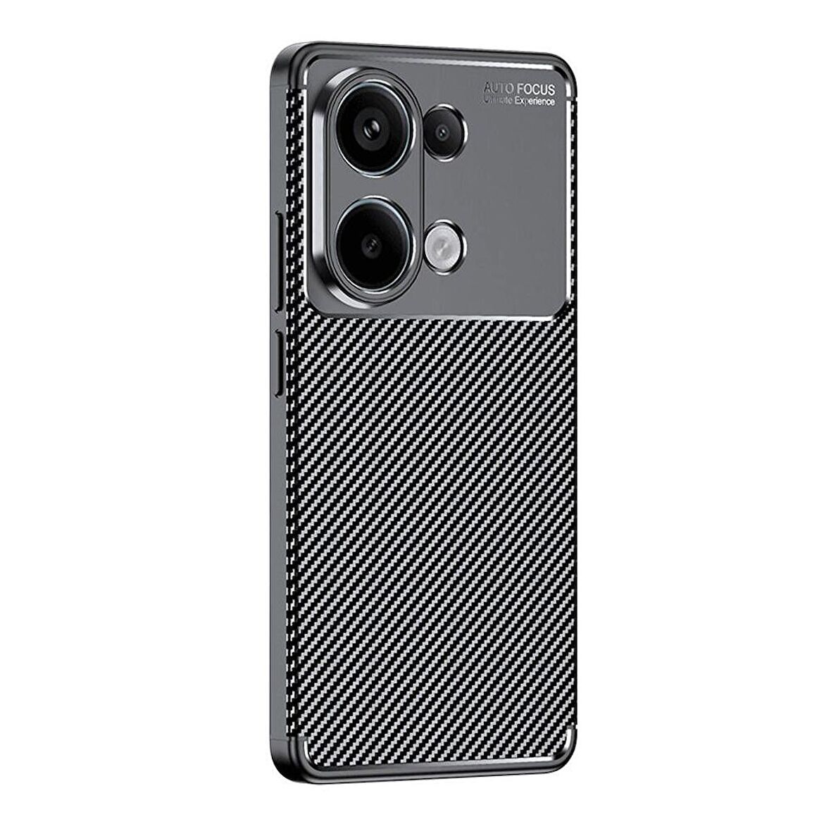 Gpack Xiaomi Poco M6 Pro Kılıf Negro Karbon Kamera Korumalı Silikon