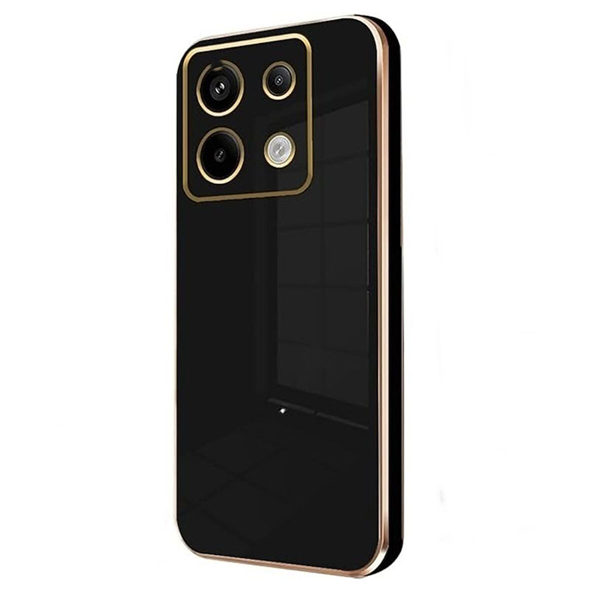 Gpack Xiaomi Redmi Note 13 Pro 5G Kılıf Bark Parlak Silikon Renkli Kamera Korumalı