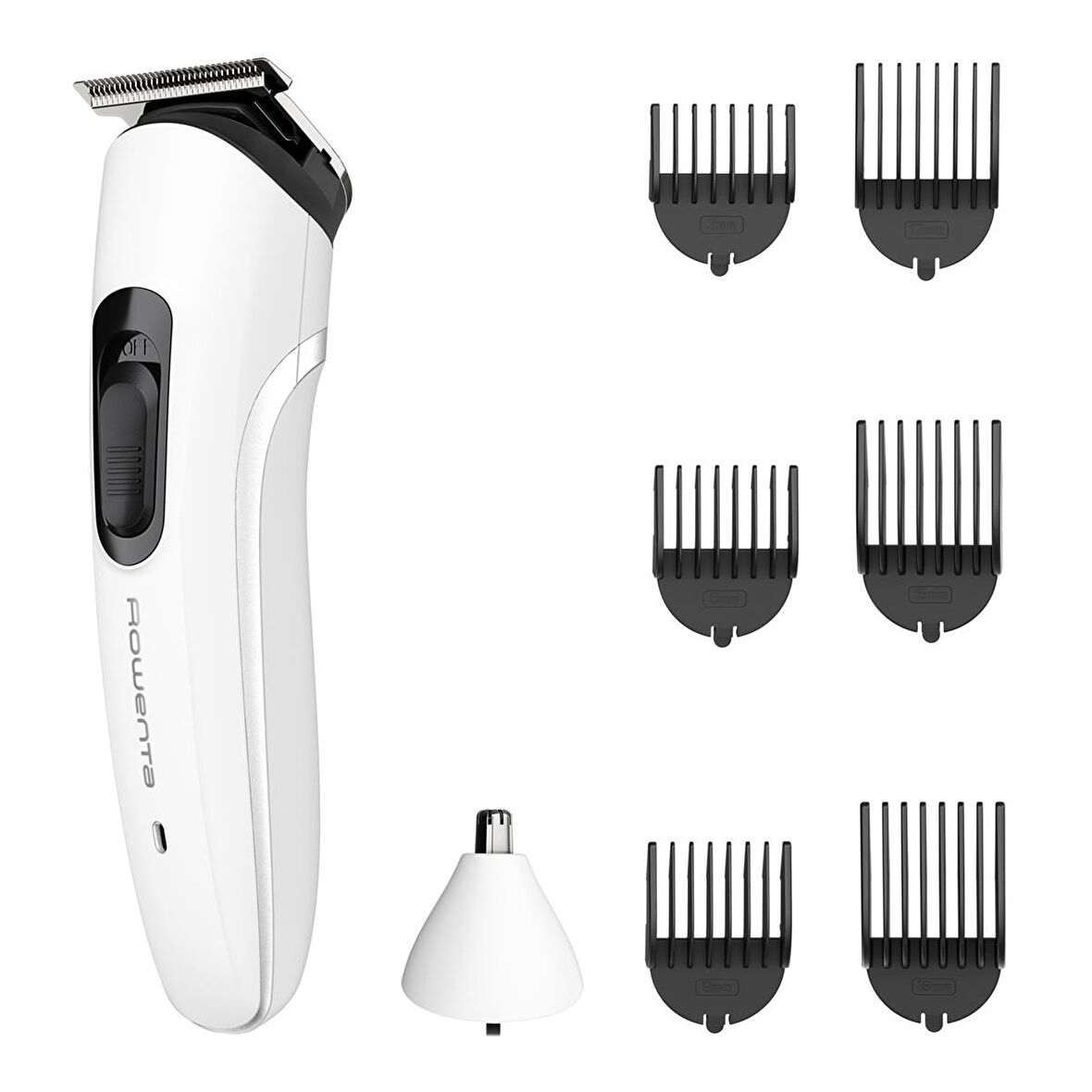 Trim & Style 8'i 1 Arada, 6 Taraklı Çelik Bıçaklı Tıraş Makinesi