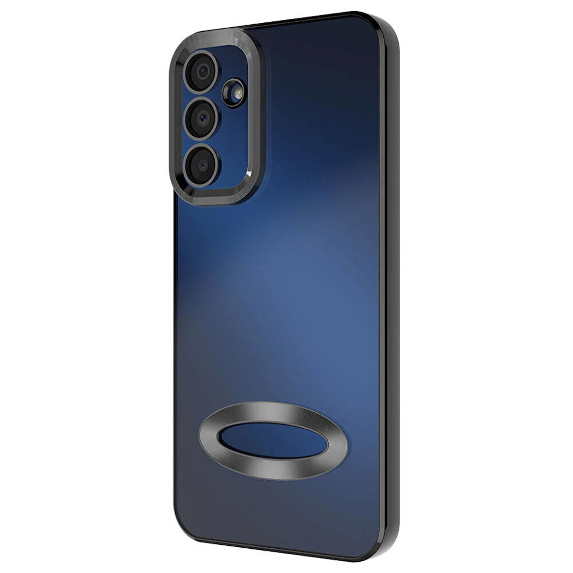 Gpack Samsung Galaxy A25 Kılıf Logo Gösteren Kamera Korumalı Silikon