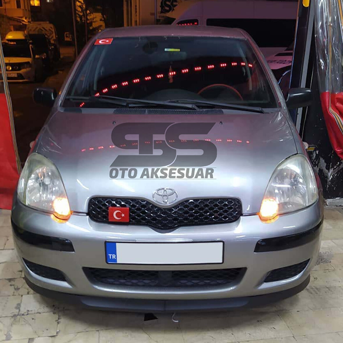 Sts Oto Aksesuar Toyota Yaris Lip Üniversal 2 Parça Astra H Tipi Kırılmaz Tampon ek