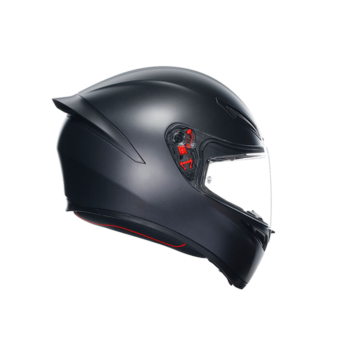 Agv K1 S Mono Matt Black Kapalı Kask