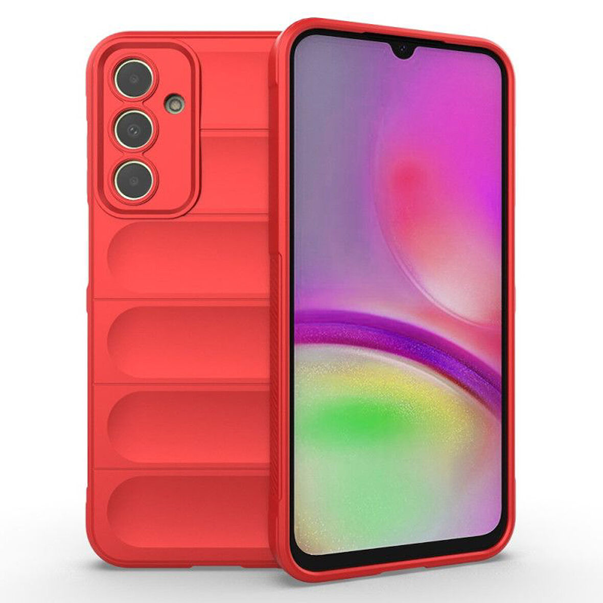 Gpack Samsung Galaxy M15 5G Kılıf Etnik Optimum Mat Kamera Korumalı Silikon