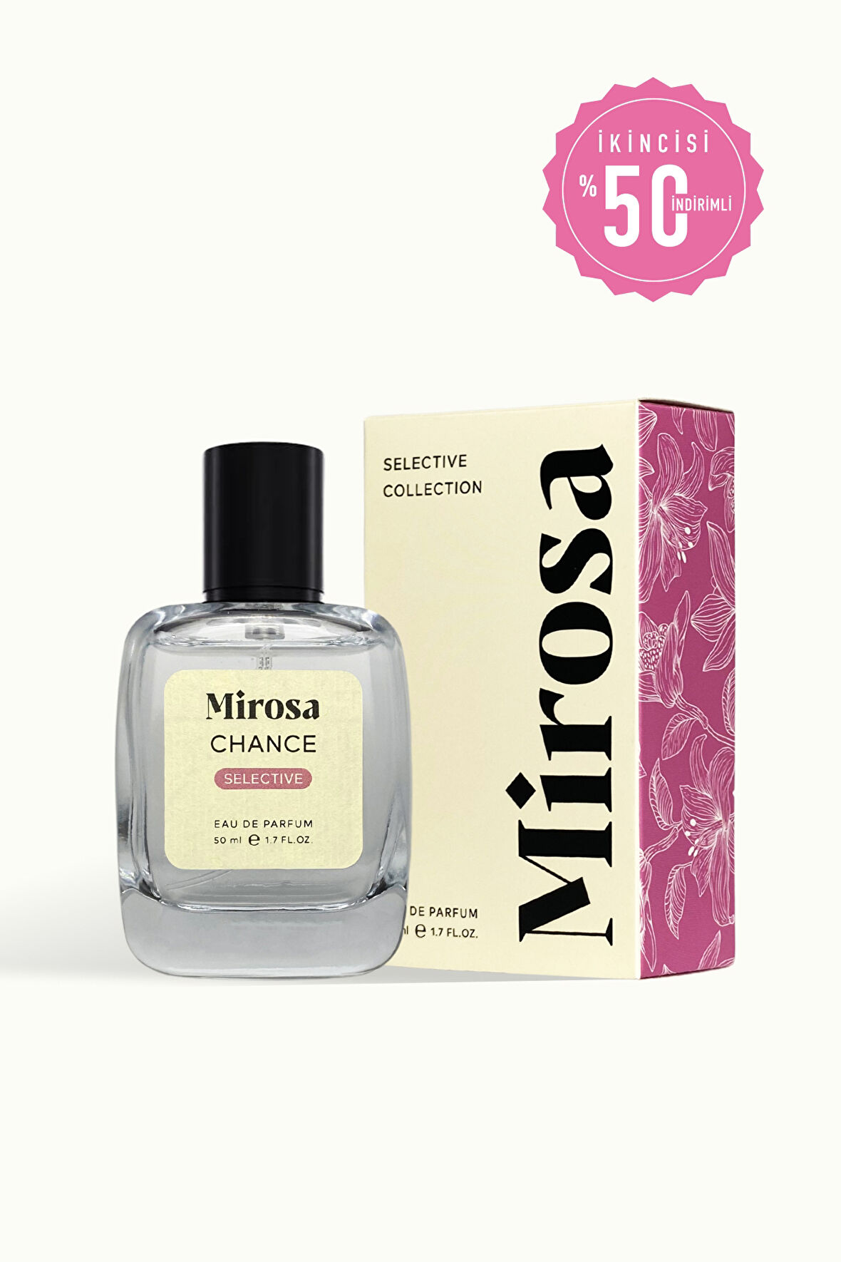 Mirosa Chance Selective Dinlendirilmiş Kalıcı Kadın Parfümü Premium EDP 50ml S107