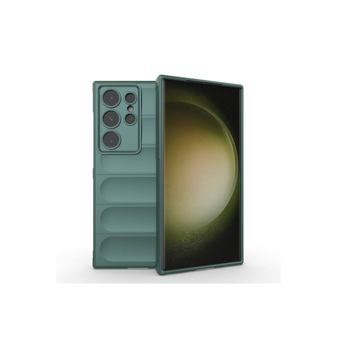 Gpack Samsung Galaxy S23 Ultra Kılıf Etnik Optimum Mat Kamera Korumalı Silikon