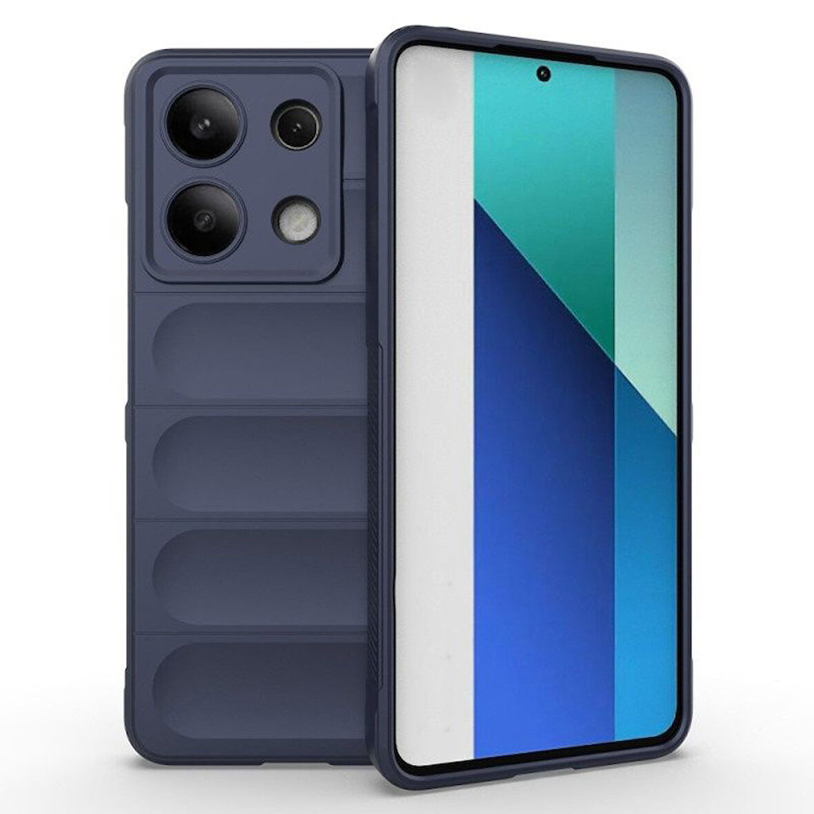 Gpack Xiaomi Redmi Note 13 4G Kılıf Etnik Optimum Mat Kamera Korumalı Silikon