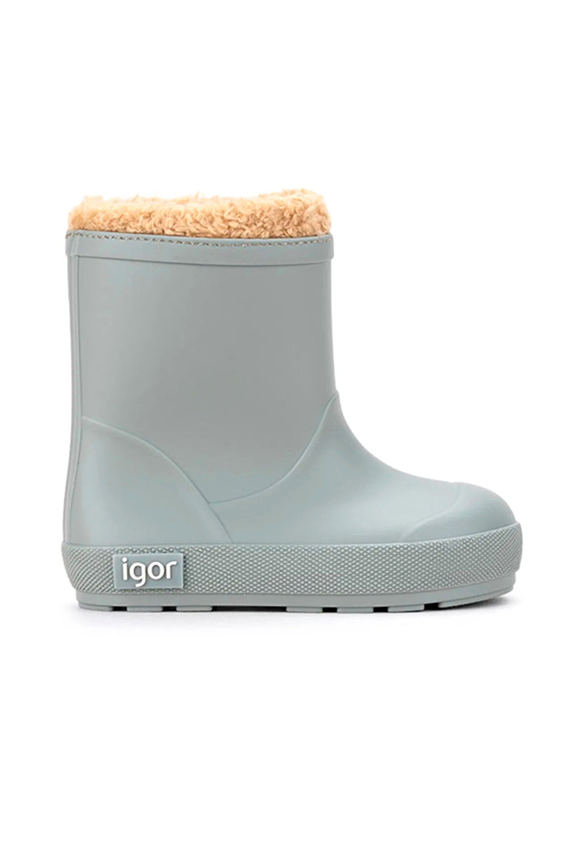 Igor Yogi Borreguito Çocuk Kürklü Yağmur Çizmesi - Yeşil W10306-013