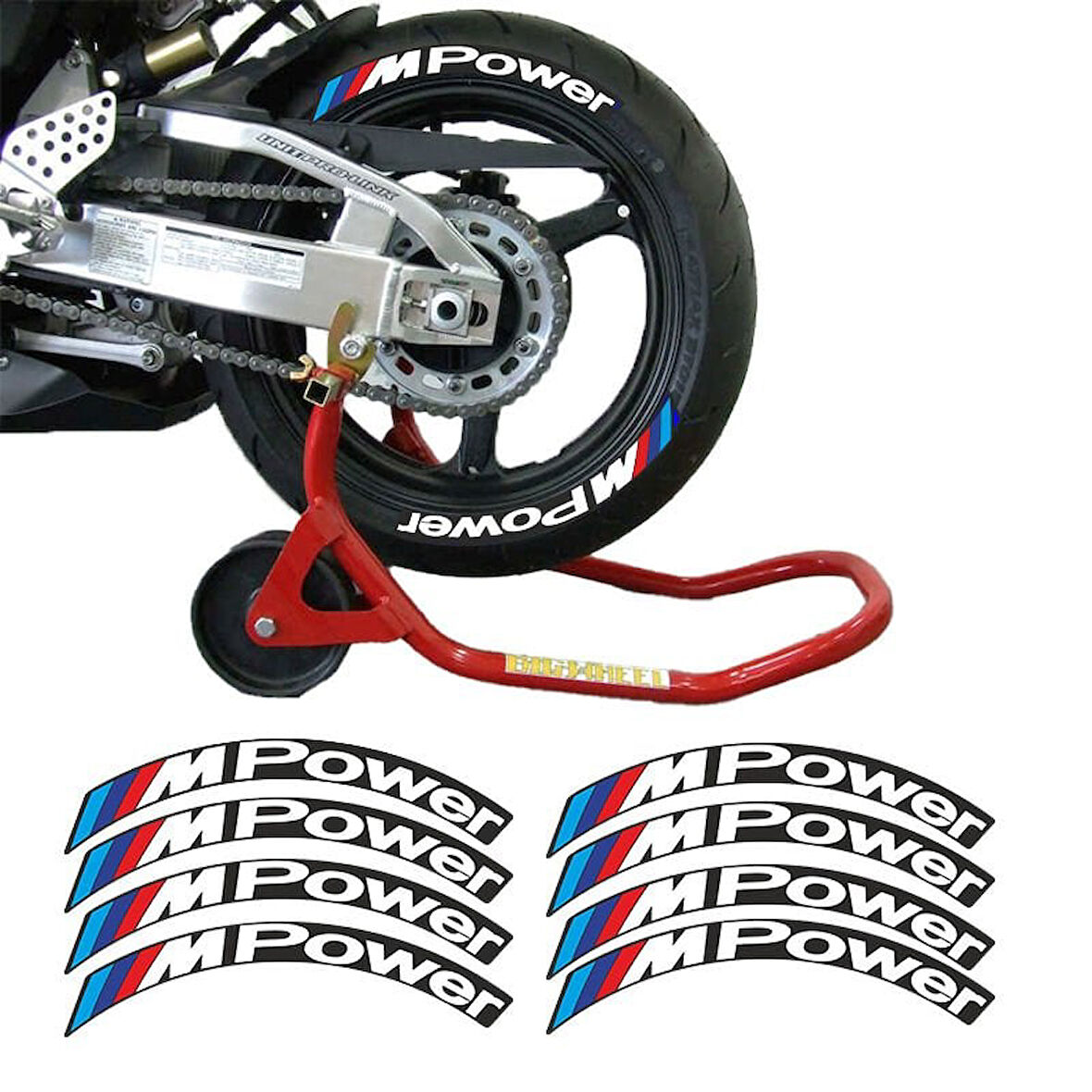 GOGO 3D LASTİK YAZISI MPOWER
