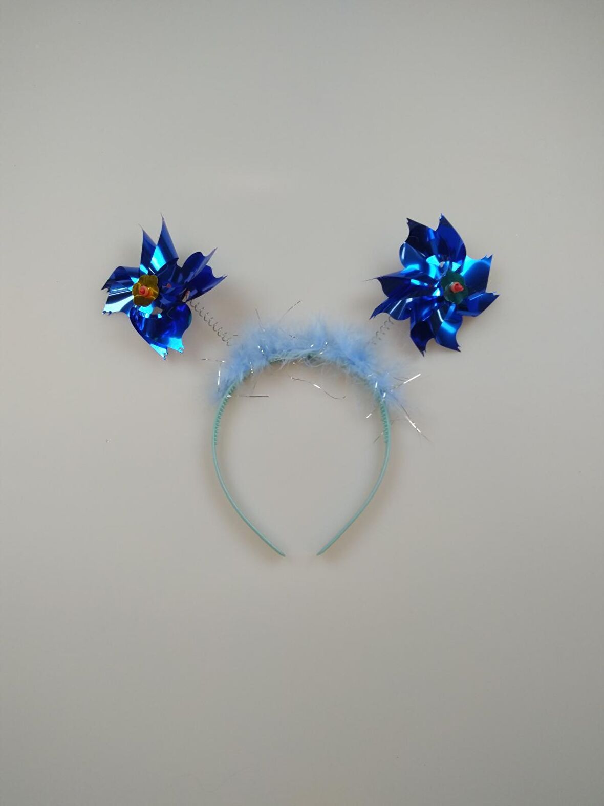 TAÇ RÜZGAR GÜLÜ MAVİ (ÇOCUK)