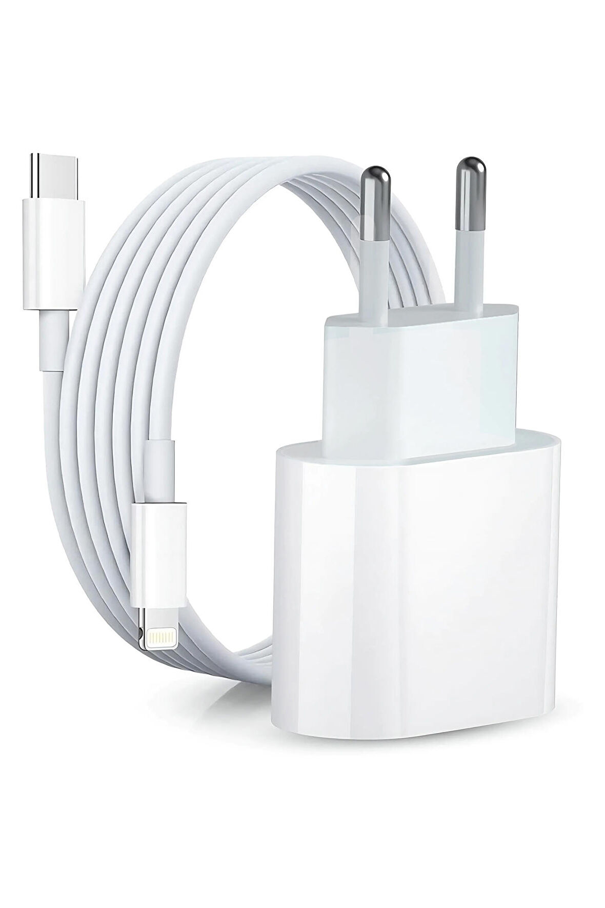 Deji iPhone Hızlı Şarj Aleti 8 / X / XS / XR / 11 / 12 / 13 / 14 / Pro/Max/Mini/Plus 20W Adaptör Set