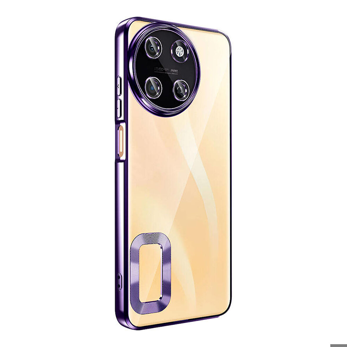 Gpack Realme 11 4G Kılıf Logo Gösteren Kamera Korumalı Silikon
