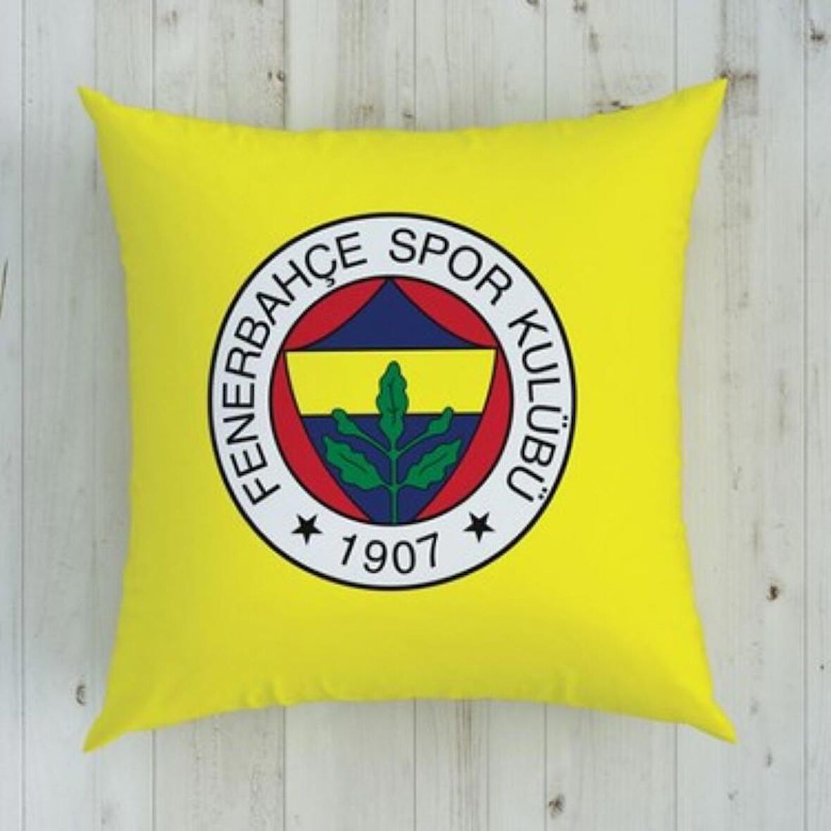 Taç Lisanslı Fenerbahçe 40 x 40 cm Çift Yönlü Kırlent