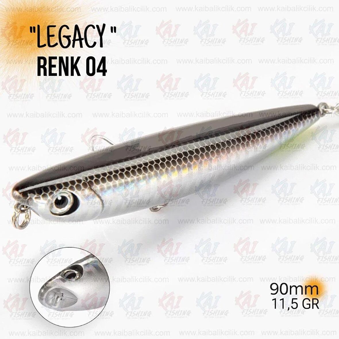 KAI LEGACY 90 MM 11.5 GR MAKET YEM - 04