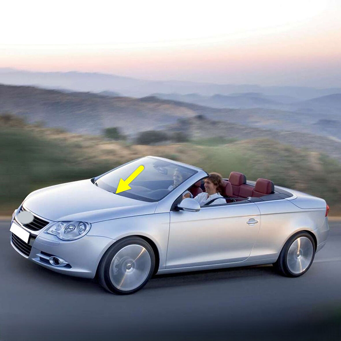 VW EOS 2006-2011 Silecek Kolu Ön Sol Sürücü Taraf 1Q1955409