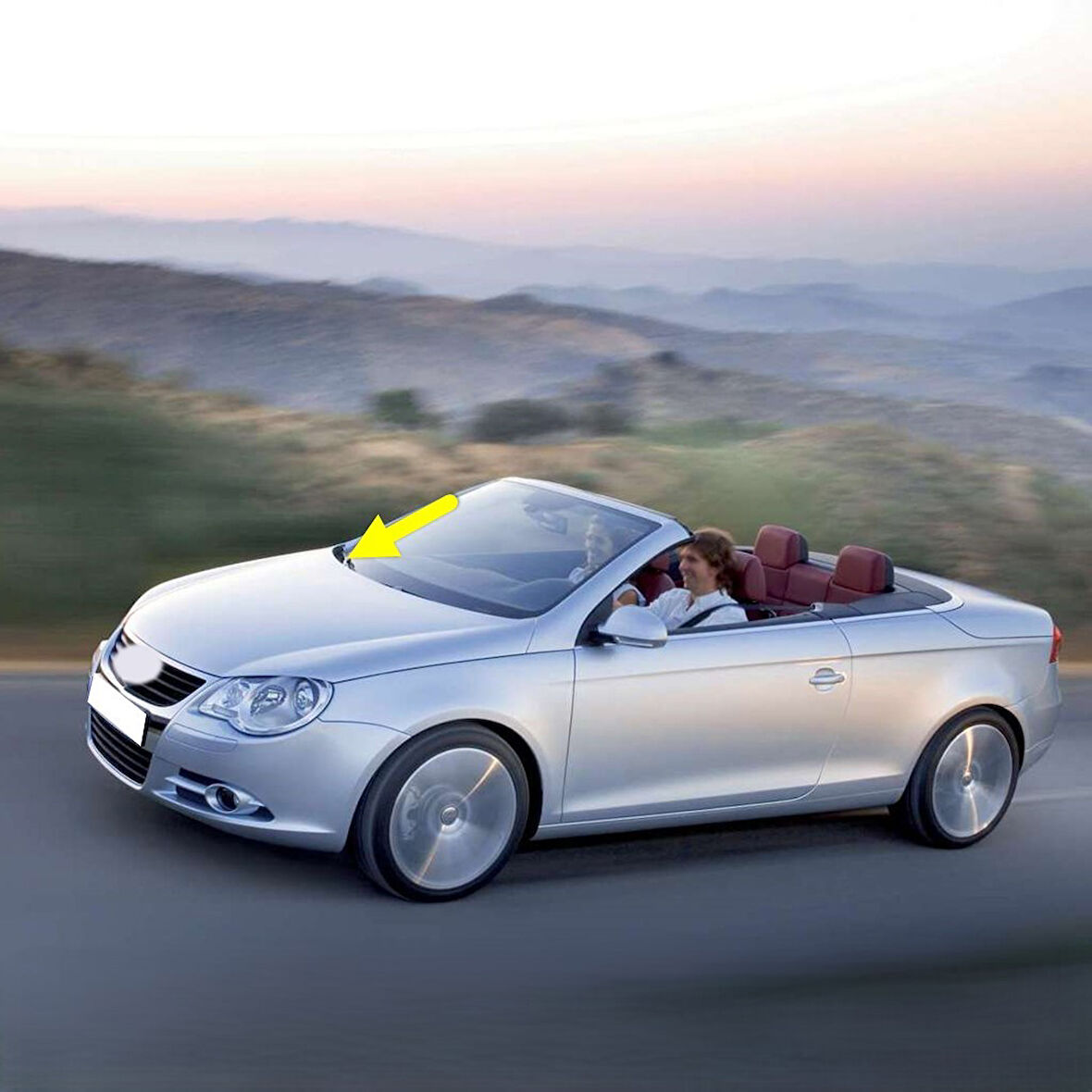 VW EOS 2006-2011 Silecek Kolu Ön Sağ Yolcu Taraf 1Q1955410