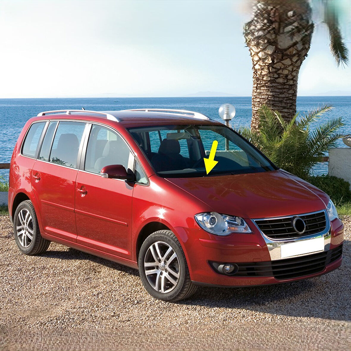 VW Touran 2007-2008 Silecek Kolu Ön Sağ Yolcu Yönü 1T0955410A