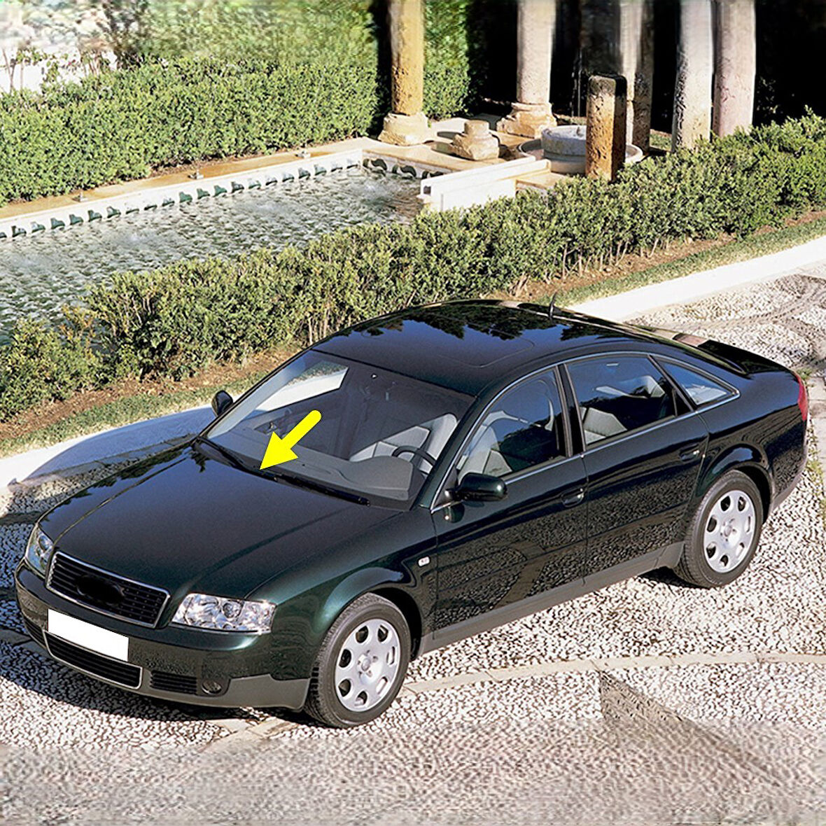 Audi A6 2002-2004 Silecek Kolu Ön Cam Sağ Yolcu Taraf 4B1955408D