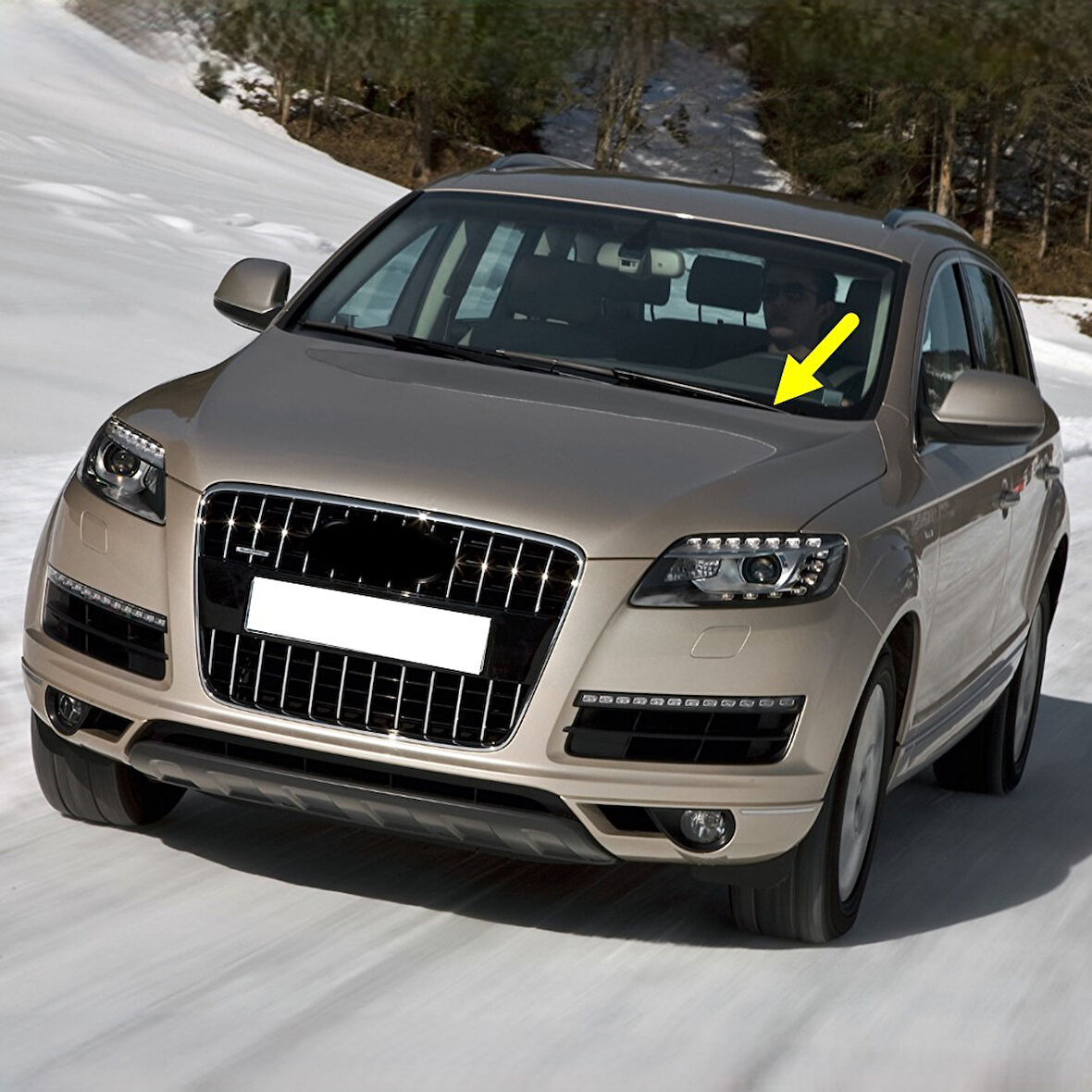 Audi Q7 2010-2015 Silecek Kolu Ön Cam Sol Sürücü Taraf 4L1955407A