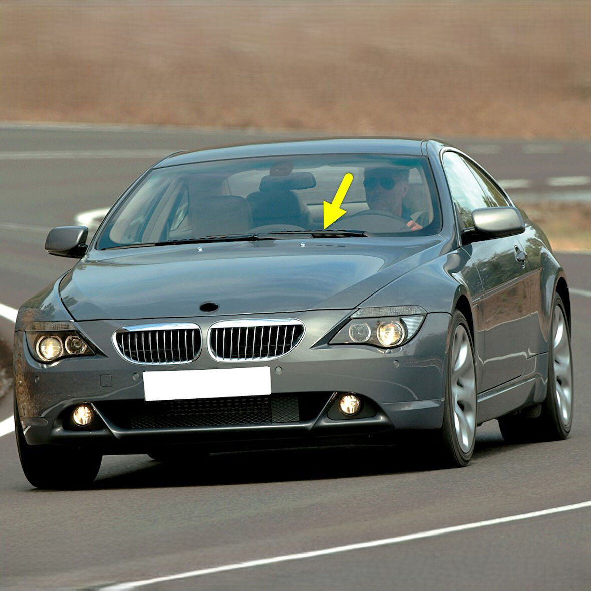 BMW 6 Serisi E63 Coupe 2004-2011 Silecek Kolu Ön Sol Sürücü Tarafı