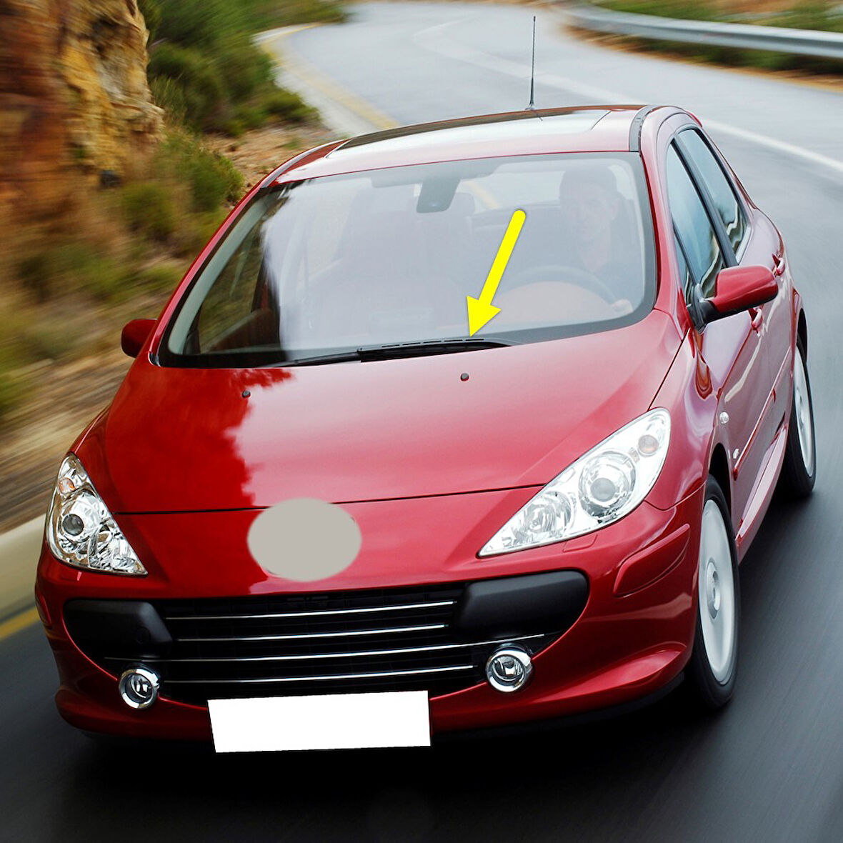 Peugeot 307 2005-2008 Ön Cam Sol Sürücü Taraf 6429Y8 Silecek Kolu