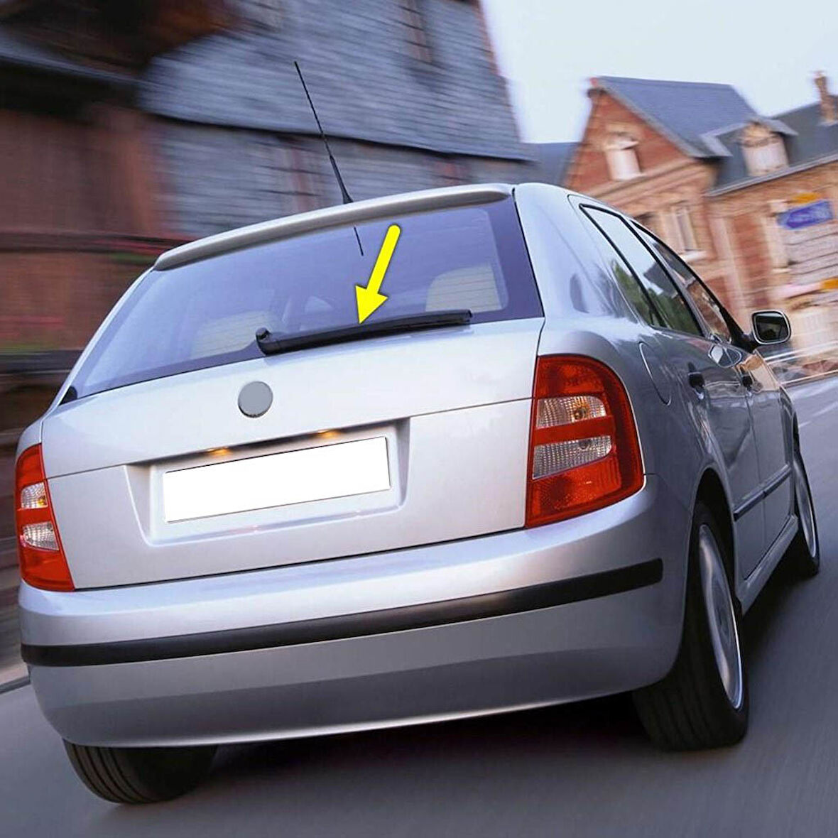 Skoda Fabia HB 1 2000-2008 Arka Cam Silecek Kolu Kapak Takım 6Y6955707