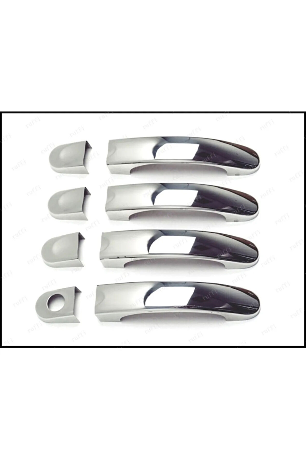 Vw T6 Transporter Uyumlu   Krom Kapı Kolu 4 Kapı 2015 Ve Üzeri Paslanmaz Çelik