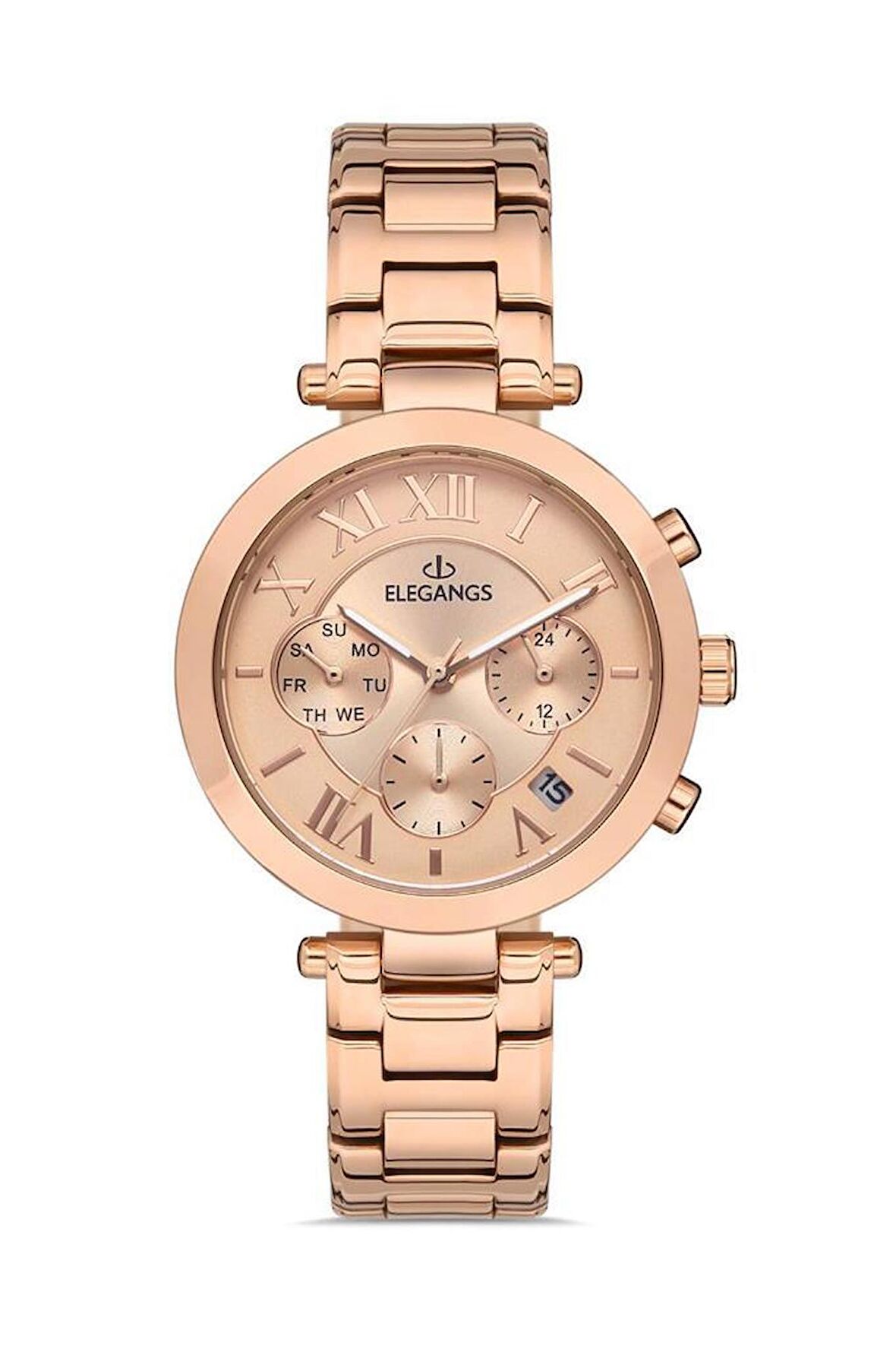 ELEGANGS EL2448.3 ROSE GOLD BAYAN KOL SAATİ