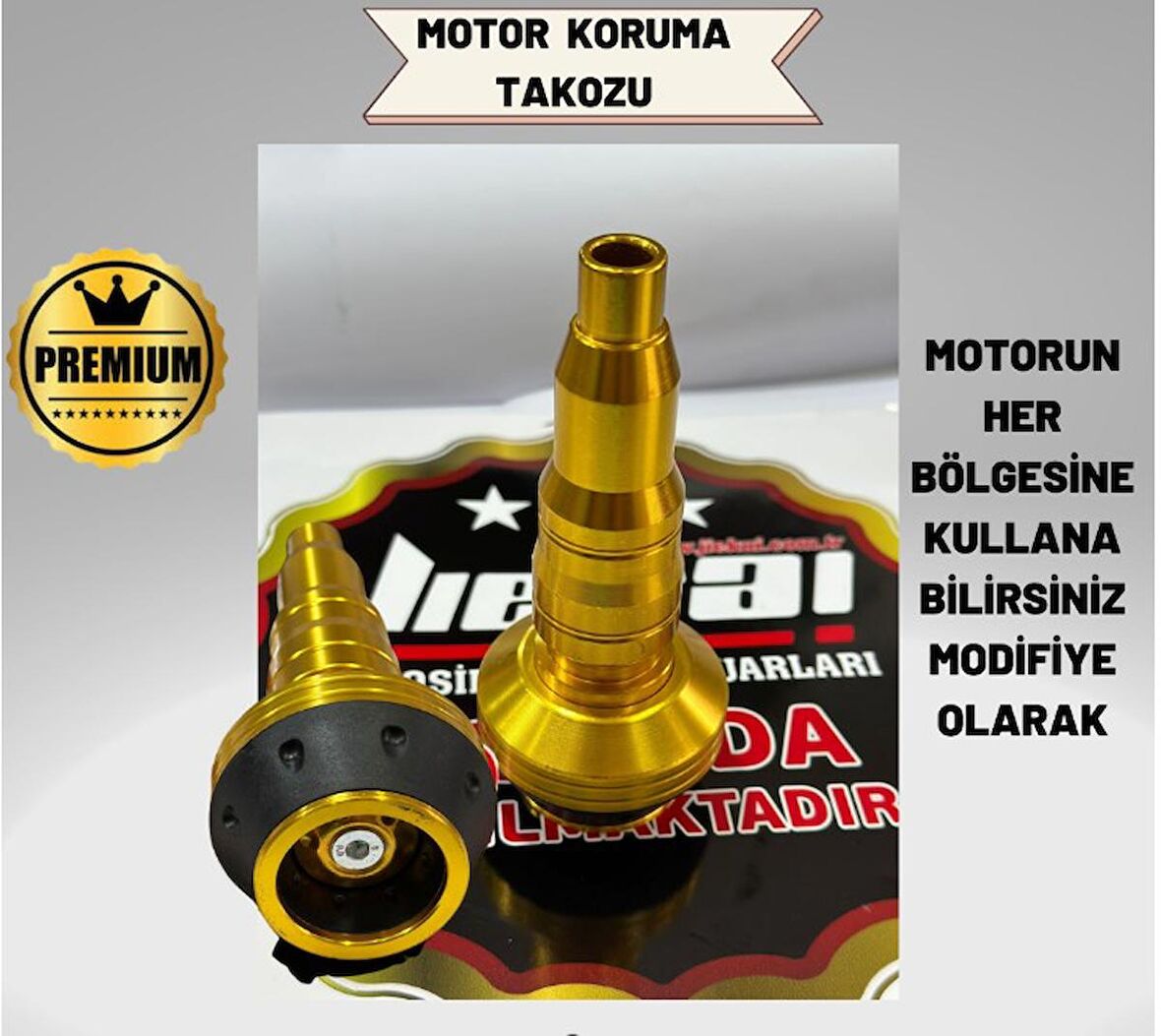 RİZOMA UNİVERSAL KORUMA TAKOZU CNC (GOLD)