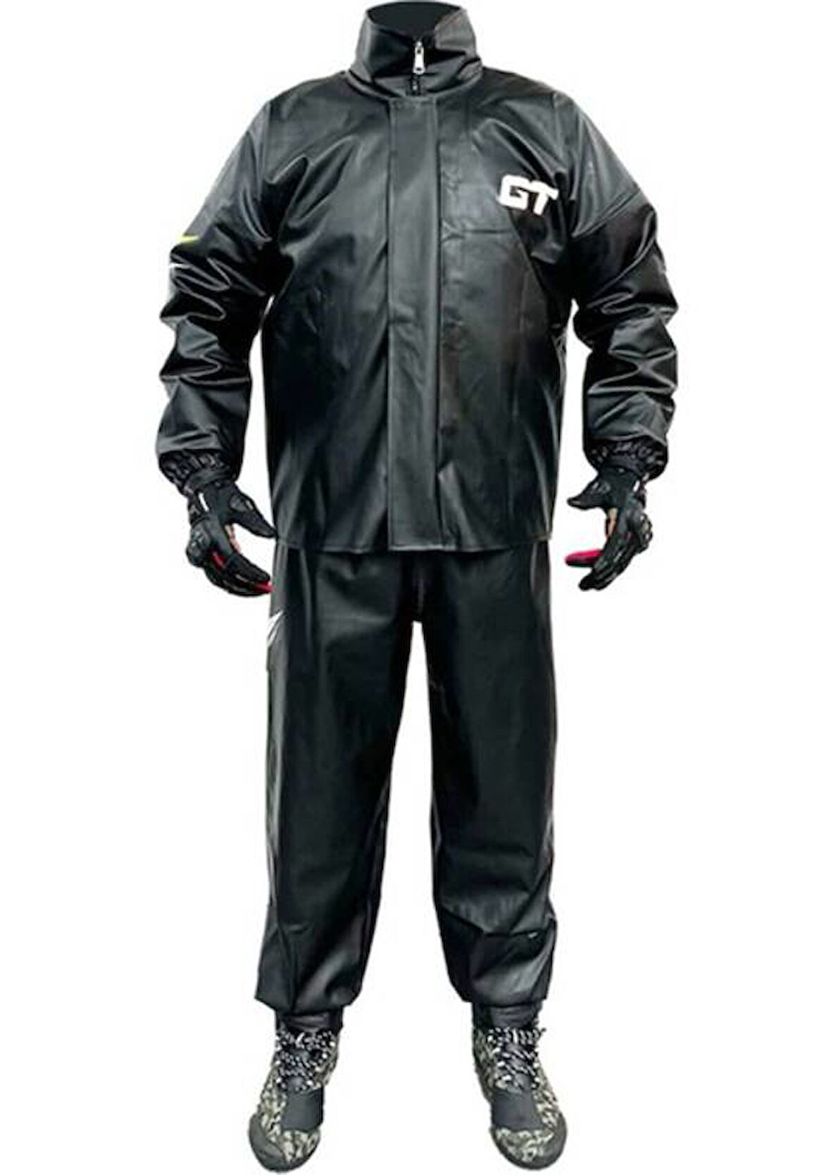 FORTE GT PVC TAKIM YAĞMURLUK SİYAH (L)