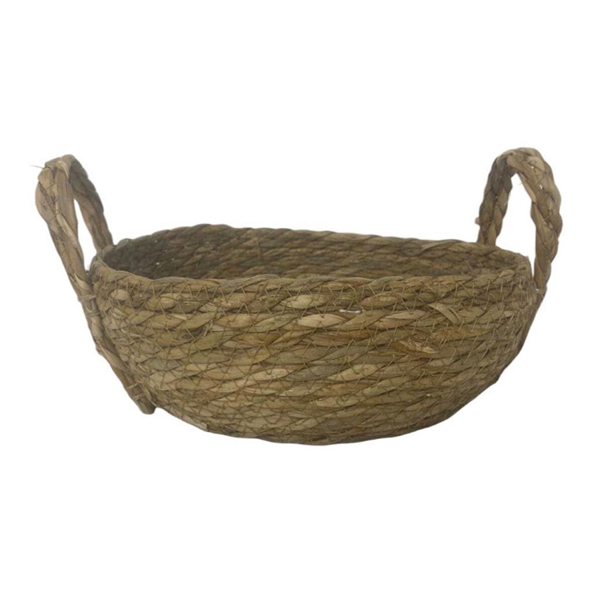 T. Concept Dekoratif İplikli Rattan Hasır Sepet, Çok Amaçlı Düzenleme, Sepeti Orta