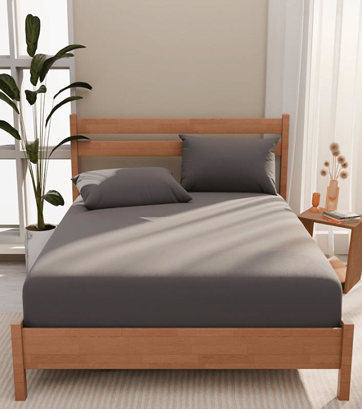 AP Urban Çift Kişilik Antrasit Çarşaf