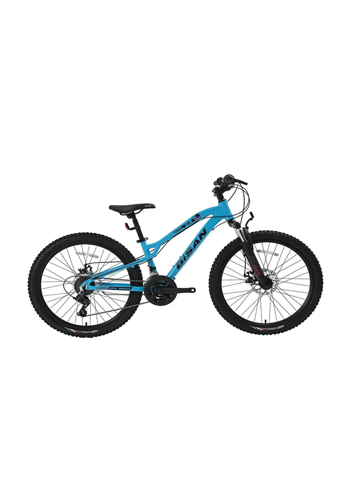 Bisan Kdx 2800 M.Disk 24 Jant 32K Dağ Bisikleti Açık Mavi 
