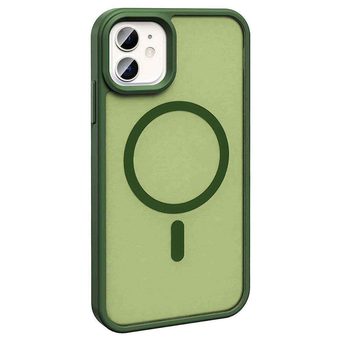 Gpack Apple iPhone 11 Kılıf Magsafeli Mat Arka Yüzey Sio Kapak