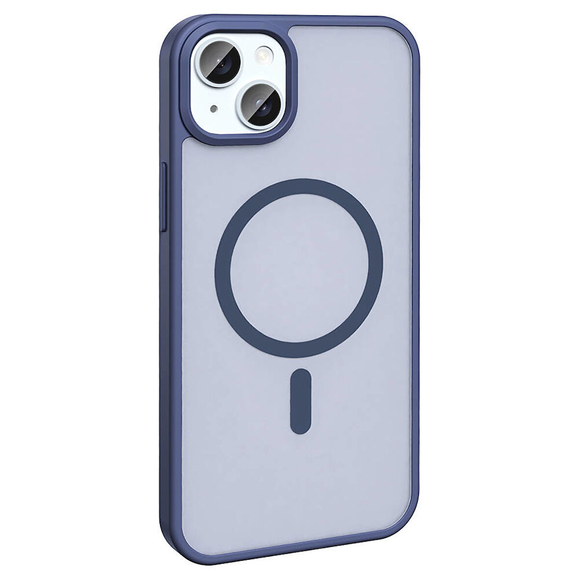 Gpack Apple iPhone 13 Kılıf Magsafeli Mat Arka Yüzey Sio Kapak