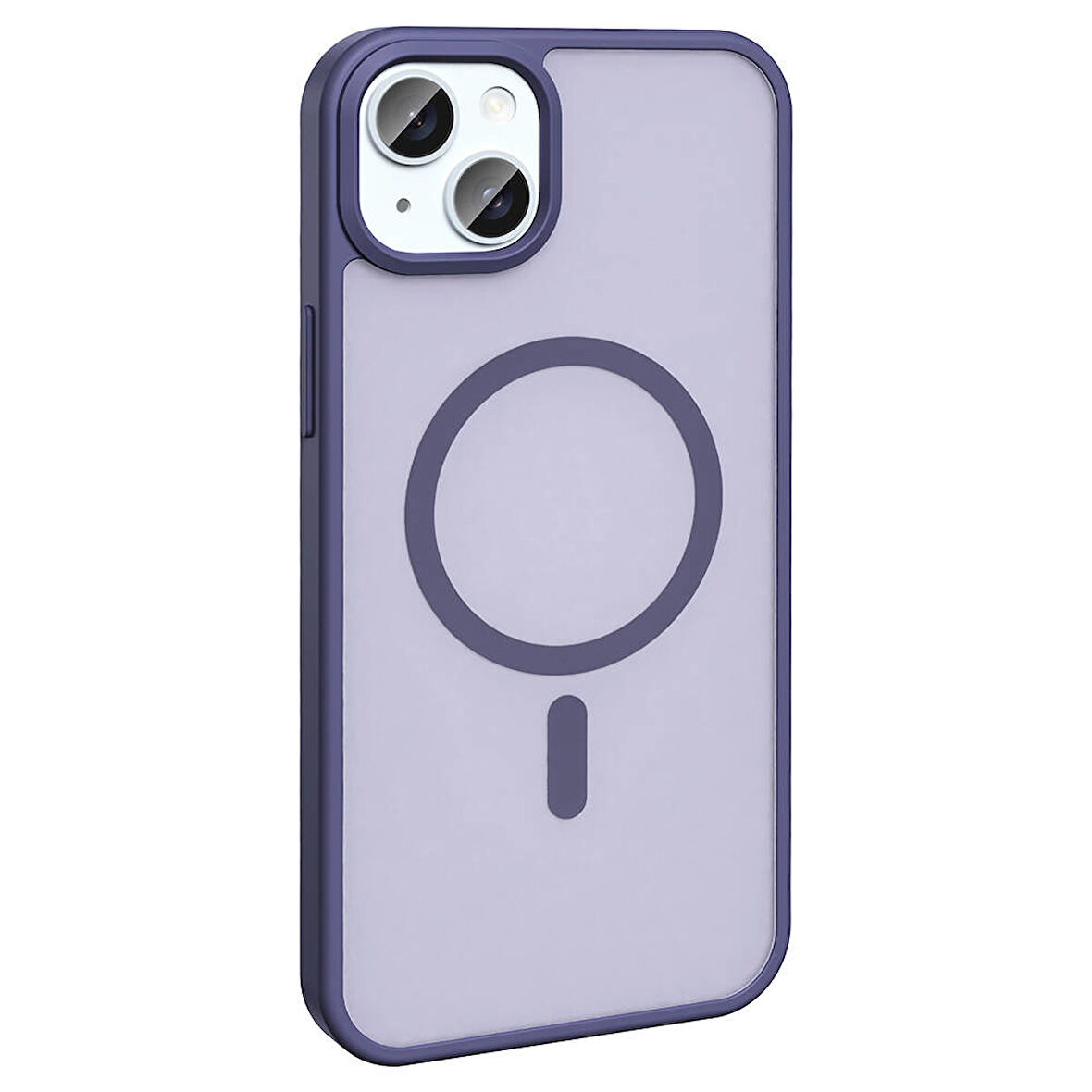 Gpack Apple iPhone 15 Plus Kılıf Magsafeli Mat Arka Yüzey Sio Kapak