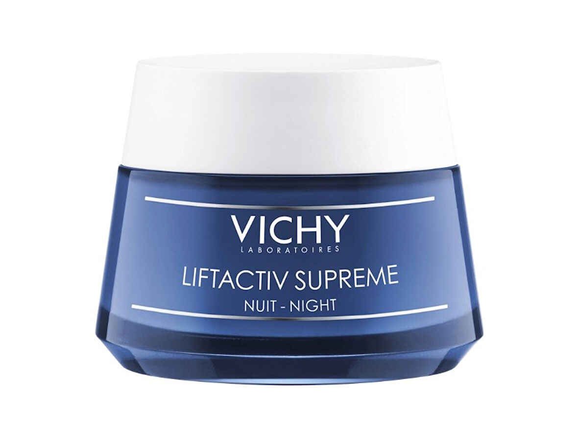 Vichy Liftactiv Supreme Yaşlanma ve Kırışıklık Karşıtı Gece Bakım Kremi 50 ml