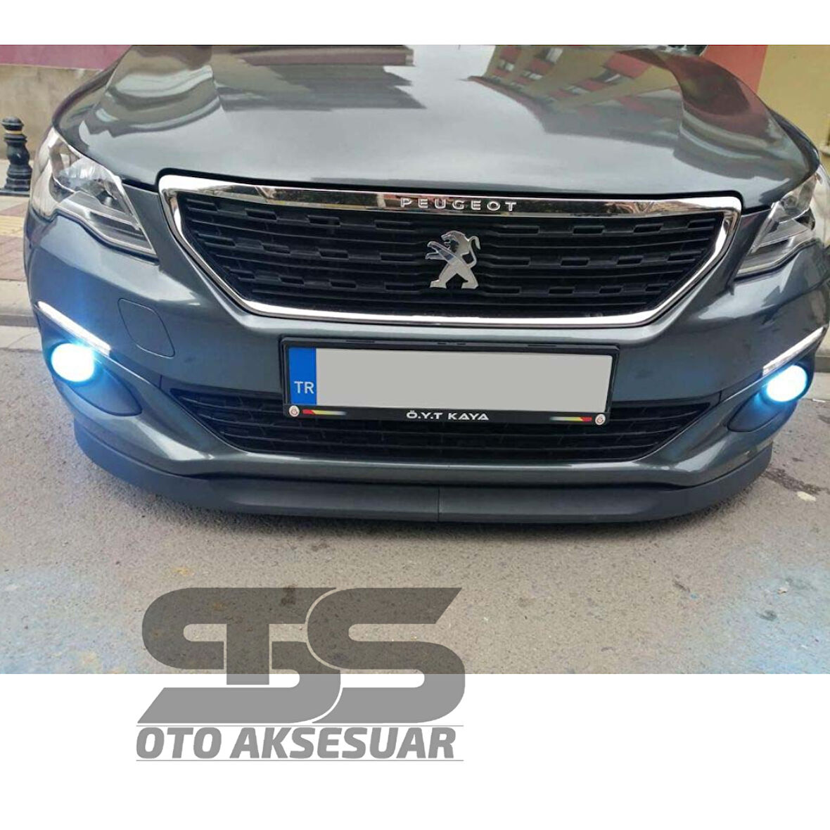 Sts Oto Aksesuar Peugeot 301 Lip Üniversal 2 Parça Astra H Tipi Esnek Tampon Eki